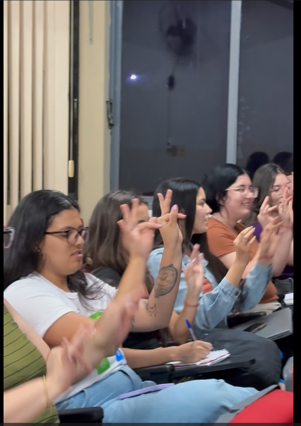 Prof. Lorena palestrando